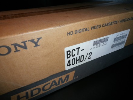 Sony BCT-40HD - миникассета формата HDCAM серии BCT-HD
Кассеты BCT-HD предназна. . фото 13