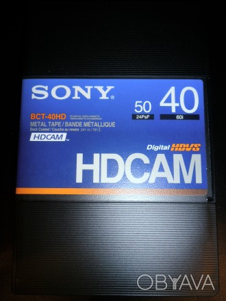 Sony BCT-40HD - миникассета формата HDCAM серии BCT-HD
Кассеты BCT-HD предназна. . фото 1