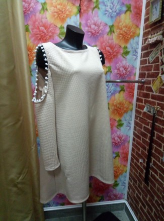 Платье оригинального фасона,подойдет и беременным девушкам,красиво сделан рукав,. . фото 5