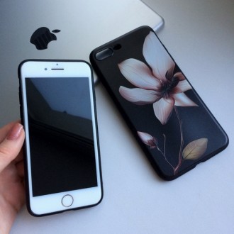 Чехол силиконовый «Цветок лотоса» на iPhone  станет идеальным дополнением гаджет. . фото 2
