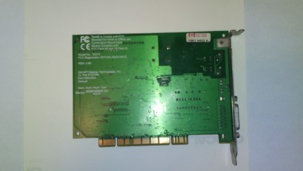 Продам звуковую PCI карту, вернее это модем, но его спокойно можно использовать . . фото 8