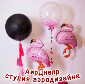 Обратившись в студию АирДнепр, можно заказать воздушные шары или композиции из ш. . фото 4