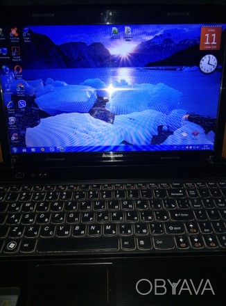 Ноутбук lenovo G575 model 20081 . Есть все документы . 
Диагональ экрана-15.6. . . фото 1