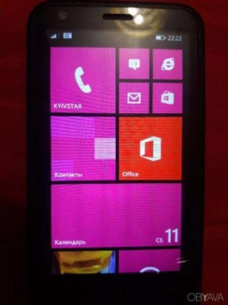 Мобильный телефон Nokia Lumia 620 Телефон, рабочий, но нужна замена стекла на ди. . фото 2