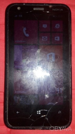 Мобильный телефон Nokia Lumia 620 Телефон, рабочий, но нужна замена стекла на ди. . фото 3