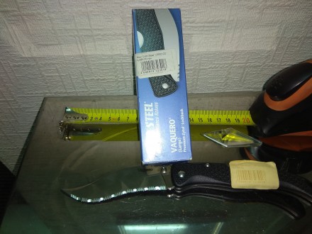 Характеристики
Тип ножа:	складной
Общая длина, мм:	337
Длина клинка, мм:	152
. . фото 3