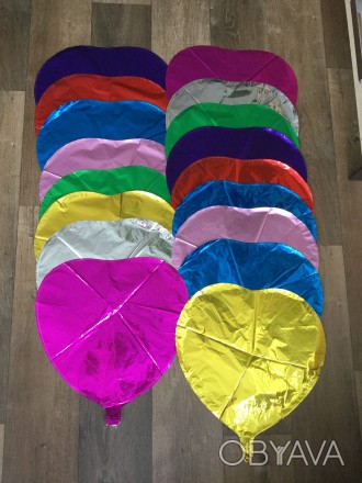 Новые фольгированные шары разных размеров, форм и цветов. 
Количество,размер и . . фото 1