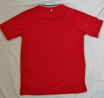 футболка Nike -МЮ , Розмір - L ( висота 63.5 см між пахами 48 см плечі 37см ) По. . фото 9