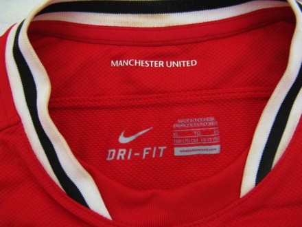 футболка Nike -МЮ , Розмір - L ( висота 63.5 см між пахами 48 см плечі 37см ) По. . фото 7