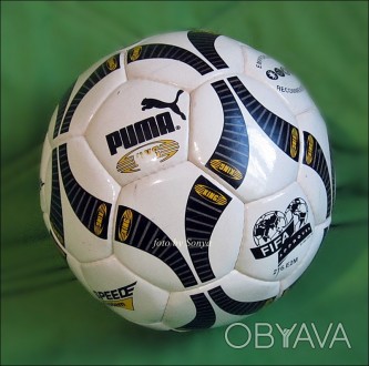 Предлагаю Вашему вниманию оригинальный кожаный футбольный мяч от Puma, совершенн. . фото 1