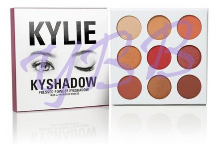 Kylie Jenner Kyshadow the Burgundy Palette -  палетка из 9 оттенков сатиновых и . . фото 2