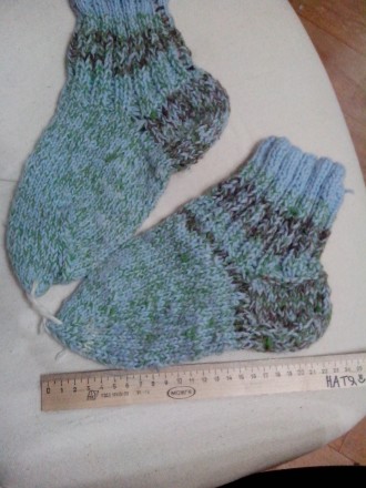 Вязанные носки зимние
размер от 38 до 41
длина изделия 22 см. . фото 3