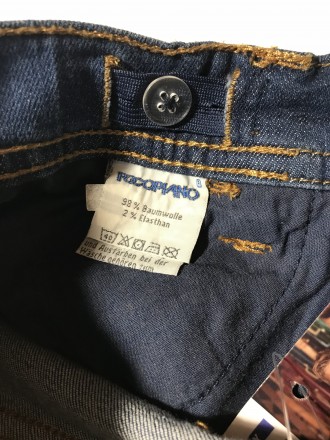 Стильные джинсы немецкой фирмы Pocopiano с регулюрующимся поясом для мальчика.
. . фото 8