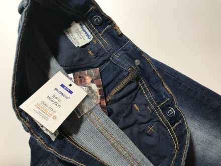 Стильные джинсы немецкой фирмы Pocopiano с регулюрующимся поясом для мальчика.
. . фото 9