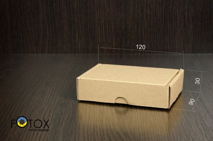 Картонная коробка, самосборная.
Коробка сделана из трехслойного гофрокартона. П. . фото 3