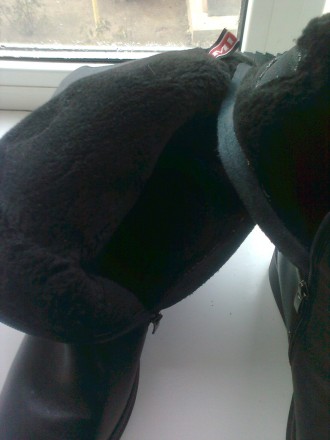 Добротные кожаные зимние сапоги, фирма МИДА, натуральный мех, на широкую ногу, н. . фото 4