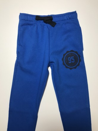 Тёплые флисовые спортивные штаны немецкой фирмы Lupilu, синего цвета. Отличное к. . фото 3
