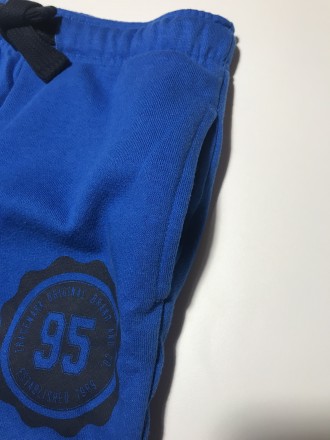 Тёплые флисовые спортивные штаны немецкой фирмы Lupilu, синего цвета. Отличное к. . фото 5