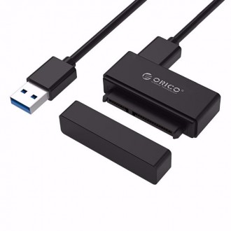 Переходник адаптер USB 3.0 на SATA позволяет подключать 2.5 дюймовый SSD/HDD вне. . фото 3