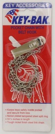 Стильный аксессуар от американской компании Key-Bak. Длины цепочки хватает для к. . фото 2