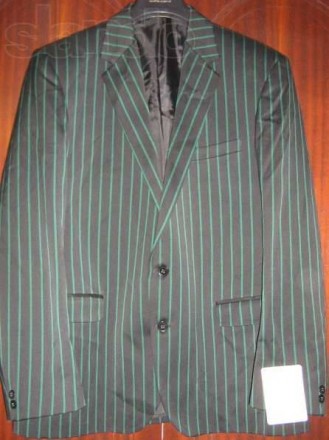 НОВЫЙ мужской пиджак бренд - Beau Brummel, европейский размер 42 (50-52), темно-. . фото 2
