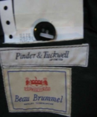 НОВЫЙ мужской пиджак бренд - Beau Brummel, европейский размер 42 (50-52), темно-. . фото 4