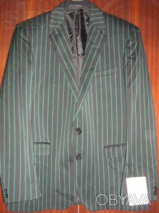 НОВЫЙ мужской пиджак бренд - Beau Brummel, европейский размер 42 (50-52), темно-. . фото 1