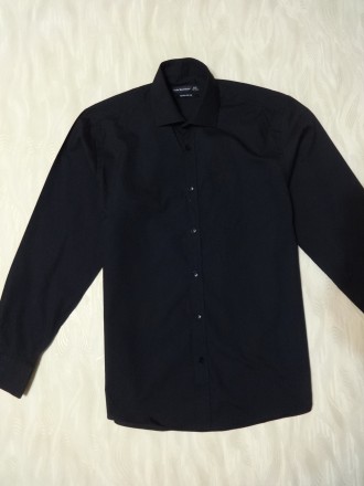 Стильна черная рубашка Cedar Wood State новая (без этикетки). Рубашка впереди на. . фото 3