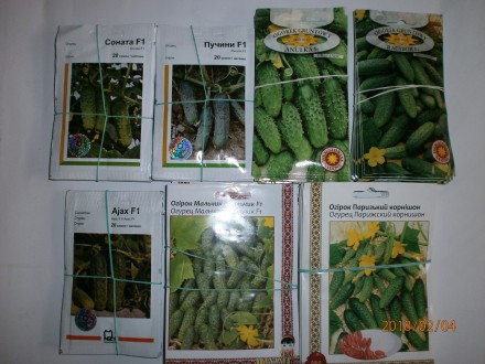 Продам пакетированные семена огурцов- 60 видов, редиса- 15 видов. Огурцы- фасовк. . фото 3