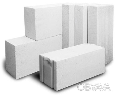 Газобетонные блоки с гладкой поверхностью применяются как стеновые материалы для. . фото 1