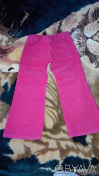 Продам класные,вельветовые,фирменные штаны для девочки в новом состоянии одевали. . фото 3