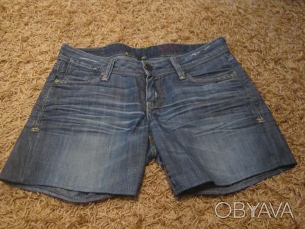 Продам джинсовые шорты в хорошем состоянии,размер-28,цена-65 грн.. . фото 1