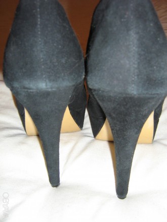 Продам женские туфли TOP SHOP, натуральная замша, р 40 (на 39 размер), высота ка. . фото 3