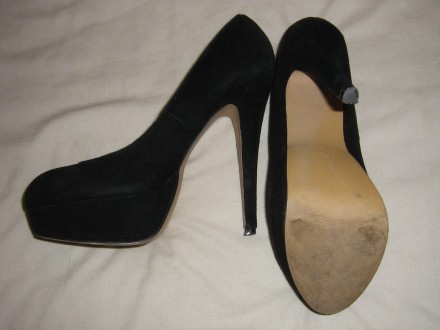 Продам женские туфли TOP SHOP, натуральная замша, р 40 (на 39 размер), высота ка. . фото 5