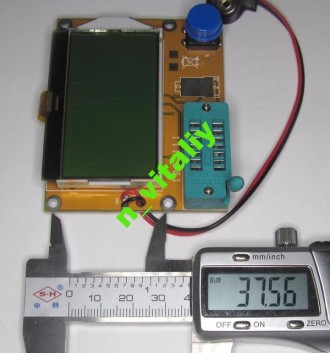 Измеритель ESR + LCR метр + тестер полупроводников с русифицировоной прошивкой в. . фото 5
