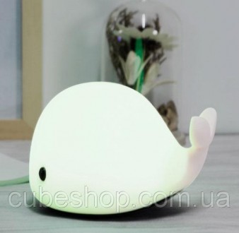 Прекрасный светильник в виде кита приятно вас удивит, стоит лишь прикоснуться ру. . фото 7