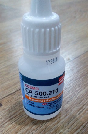 Клей Cosmo (Cosmofen) СА-500,210 20 мг

Клей  для натяжных потолков и других П. . фото 2