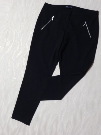 Стильные брюки Select(Румыния), новые(без этикетки). Брюки зауженные к низу, по . . фото 3
