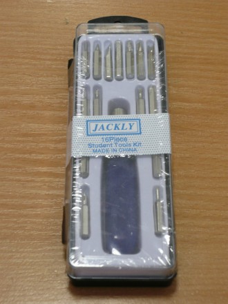 Набор Jackly включает в себя одну отвертку-ручку со встроенным внутри магнитом и. . фото 2