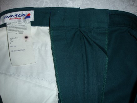 Брюки/штани 50-52 р., нові, насиченого кольору темно-морської хвилі, 3 кишені. 
. . фото 5