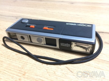 Пленочная фотокамера Minolta Autopak 450E, в рабочем состоянии. . фото 1