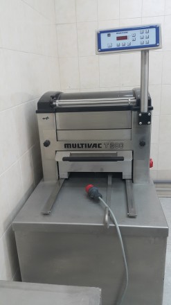 Полуавтоматический запайщик лотков MULTIVAC Т200, вакуум упаковка с газацией.
Н. . фото 4