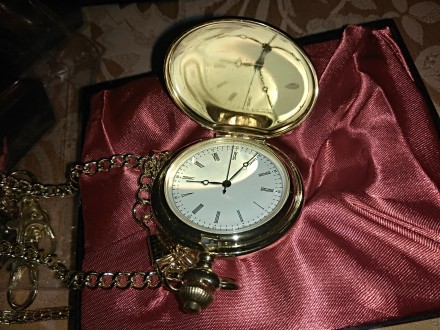 Продам новые кварцевые карманные часы с цепочкой в подарочной упаковке. Часы про. . фото 8