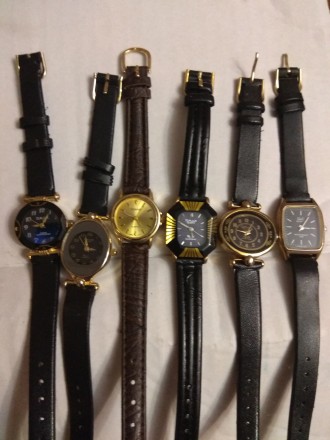 Продам новые кварцевые наручные часы с ремешком. Часы продаются с новой батарейк. . фото 4