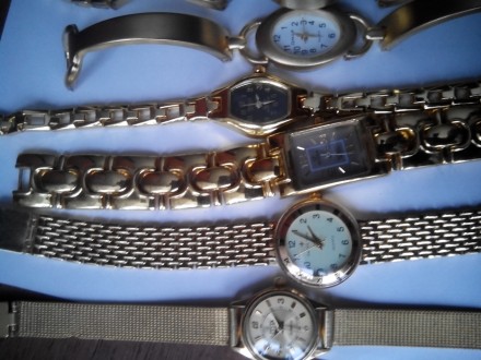 Продам новые кварцевые наручные часы с металлическим браслетом. Перед продажей в. . фото 7