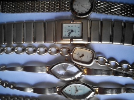 Продам новые кварцевые наручные часы с металлическим браслетом. Перед продажей в. . фото 5