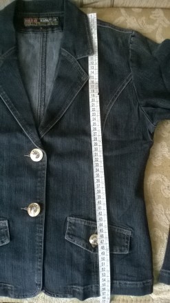 Продам джинсовый женский пиджак "Big Ray". НОВЫЕ в фирменной упаковке, с фирменн. . фото 5