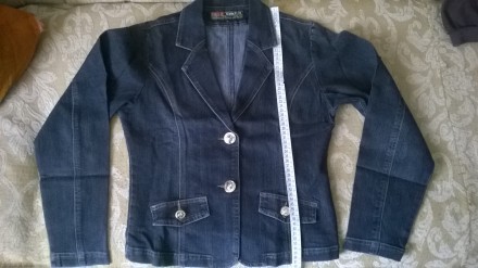 Продам джинсовый женский пиджак "Big Ray". НОВЫЕ в фирменной упаковке, с фирменн. . фото 6