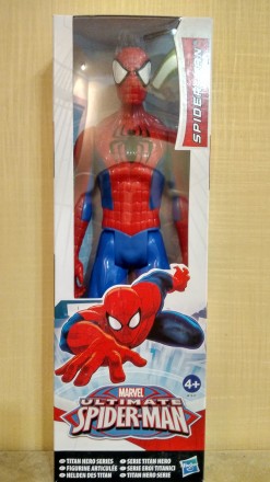 Большие фигурки: Человек Паук (Spider-Man) (красный и чёрный), Железный человек . . фото 4