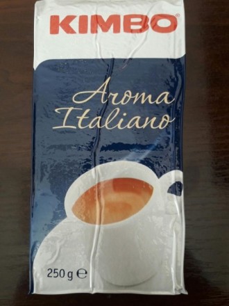 Продам італійську каву " KIMBO" Aroma Italiano 250 g.. . фото 2